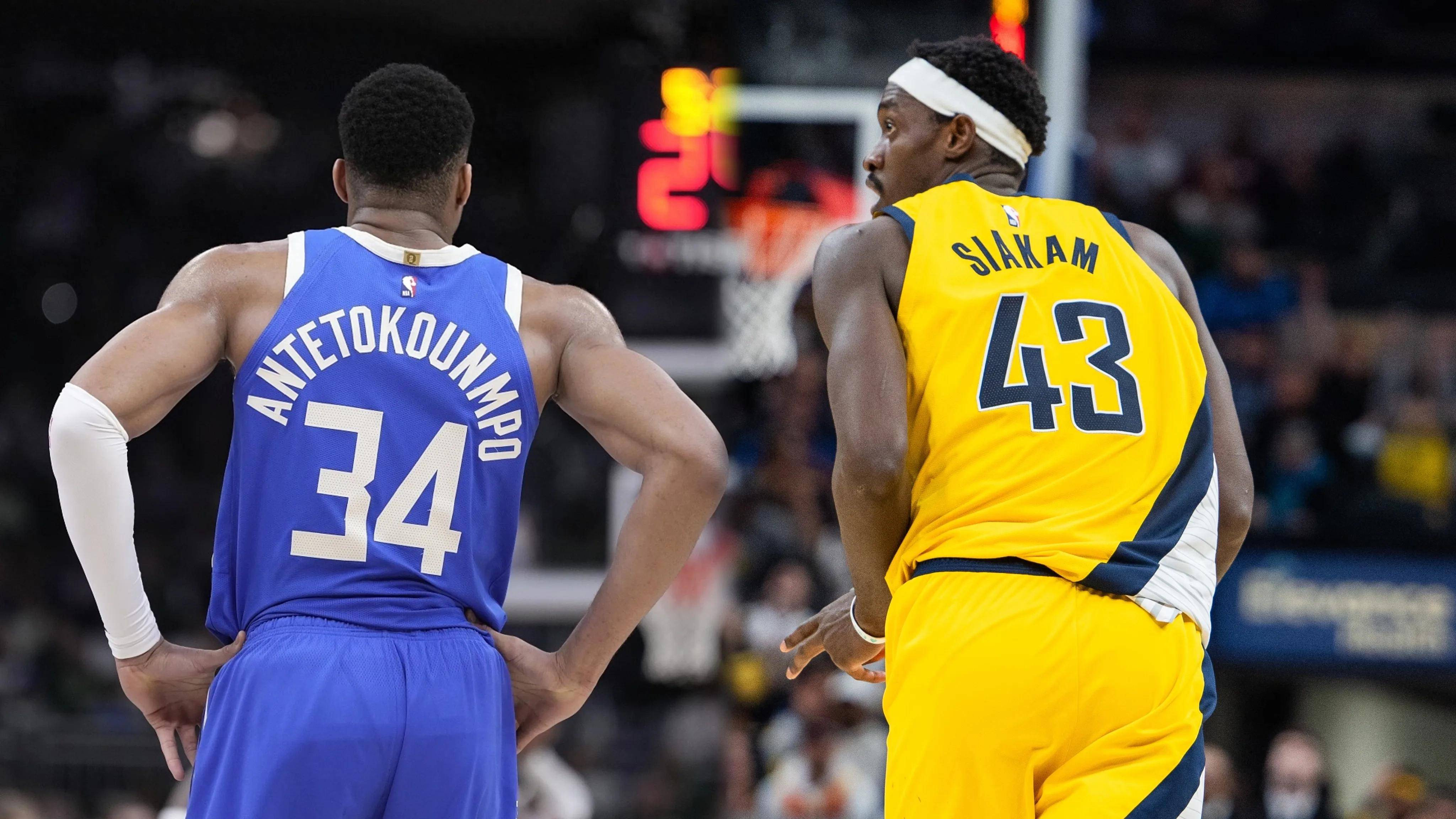 雄鹿逆转步行者，字母哥32分压倒性的简单介绍