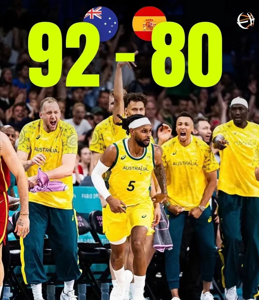 爱游戏app下载-澳洲男篮阵容强大，实现大胜